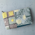【SALE】パッチワークポーチ＊tanpopo＊ミナペルホネン＊カードポケット付き!