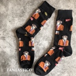 おめかしチンパンジー柄 靴下❤️メンズスケーターソックス