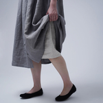 【wafu 入門編】肌がえらぶ　リネンペチスカート Linen petticoat / 杢ベージュ p002d-mbe1