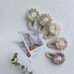Organic cotton flower pin