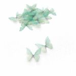 8枚  約2cm (小)【HB7】蝶々パーツ    シフォンちょうちょ    羽    レジン封入