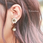 【販売】ピアス〜カモミール〜