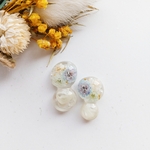 花色雫 ＊ blue×green ピアス／イヤリング