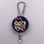 キーリール リール キーホルダー こまいぬ