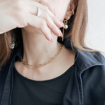 double chain necklace 