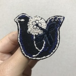 ribbon birdブローチ〇ミナペルホネン