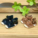 森き　網目サンダル　一足　miniature boots.