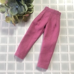 単品売り★リカちゃん・服＊ビビットピンクのテーパードパンツ