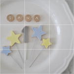ゲスト様　専用　人気商品☆1歳　誕生日　バースデークレイケーキトッパー　ケーキトッパー