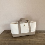 【c様専用】帆布でほっこりミニトート横長 order作品