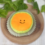 【🍈夏限定🍈】むしパンくんぬいぐるみ【橙メロンくん】