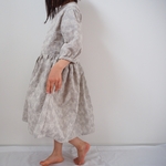 90〜130cm バラ刺繍ワンピース  セレモニードレス＊ 子供服＊ キッズ＊ 受注製作  発表会