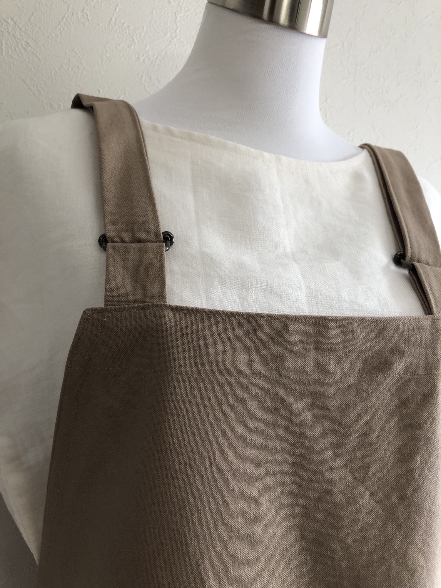 コットン100%シンプルサロペット