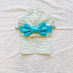 【2022年新作】ペット浴衣★水玉/ミント