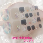 送料無料☆貼るだけネイルシール フット用☆