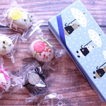 プレゼントに☆数量限定☆クマさんBOX☆季節のケーキ4種類入り☆レモン・いちご・桃・コーヒー