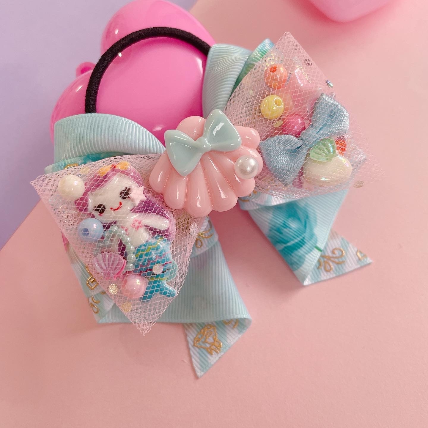 ハンドメイド リボン ヘアゴム - www.vetrepro.fr