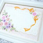 ご予約品❤フラワーフレーム❤メモリアルボード（送料込み）