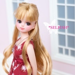 キャッスル製　リカちゃん＊メイクカスタム *Alecia*