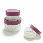 【キット】ミニチュアハットボックスキット  小花柄 3サイズセット 受注制作  