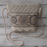 インド刺繍リボンの一目惚れポシェット