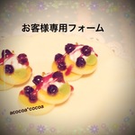 お客様専用フォーム