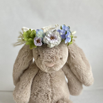 ちょこんと花冠（うさぎさん・他ペット用）・Flower Crown
