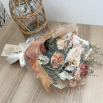 ♪送料込み♪ドライフラワー♪オレンジバラの花束♪