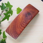 ★瘤杢-美しい紫檀のバレッタ（シタンMW3.3）長さ9.2cm×幅3.3cm