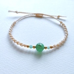 アマゾナイトと竜紋石のブレスレット✩