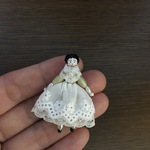 チャイナヘッドドール風ミニチュアドール♪