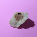 【再販】スギライト 天然石 ストーン付き オープン ピンキーリング