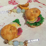 ベーグルサンドのイヤホンジャック