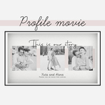 【結婚式プロフィールムービー】 ポラロイド | 手書きメッセージ付