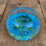 送料無料 金魚鉢 固まるハーバリウム