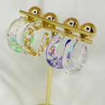 春夏カラー𓆉*.•フープ ピアス♡ 