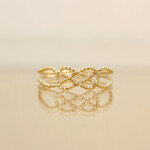 ＊14kgf＊あわじ結び＊リング【金】Awaji knot gold ring