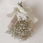 #44 たっぷりかすみ草　ドライフラワースワッグ　ホワイト　花束　ナチュラルインテリア