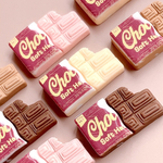 大人気かじりチョコレートデコパーツ　4色9個入り