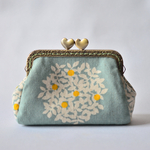 [再販リニューアル版]北欧風花柄ミニ財布&カード入れ