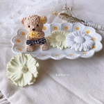デイジーのお花に囲まれて‪𓂃⸒⸒🧸アロマストーン 