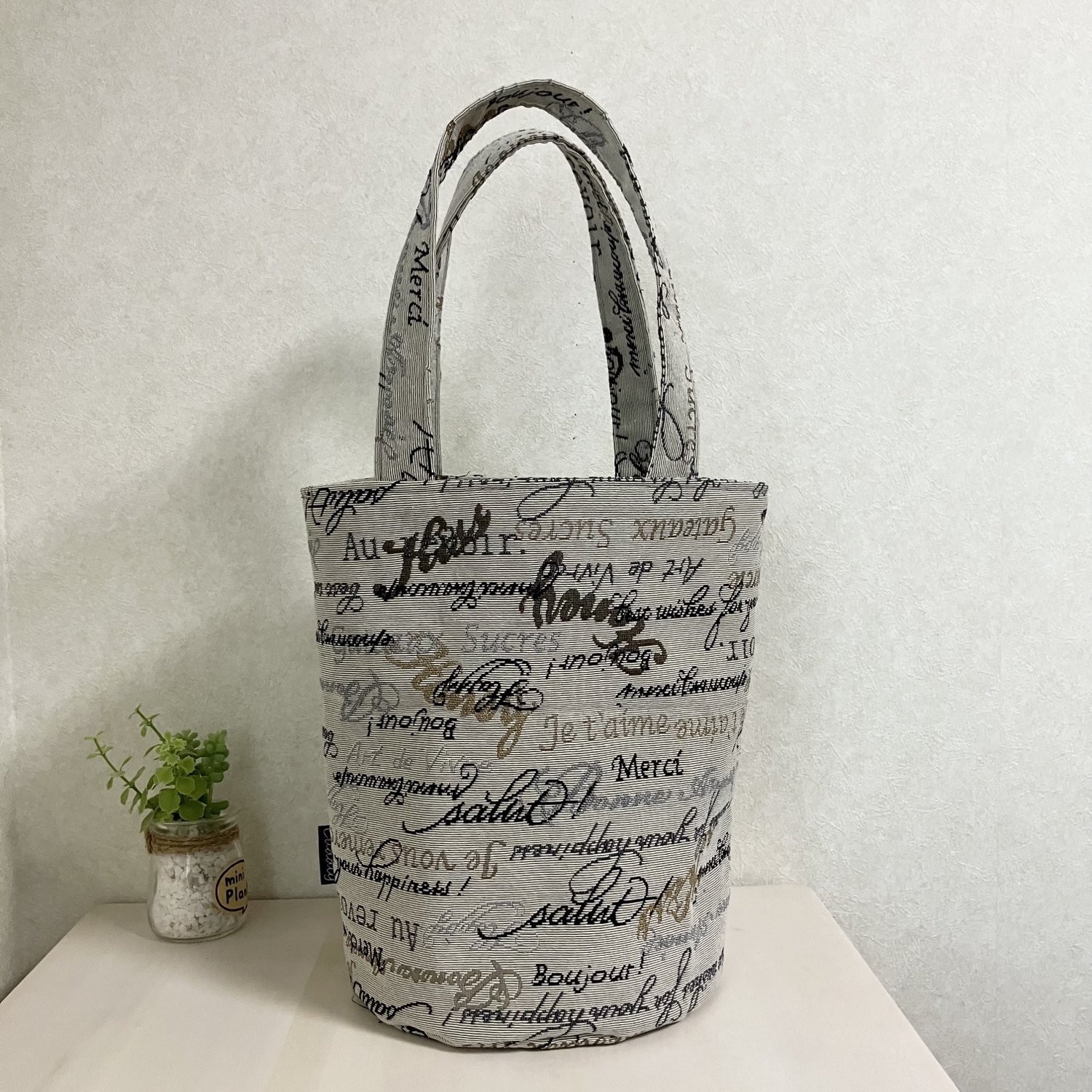 ゆきんこ様 バケツ型 トートバッグ ハンドメイド ゆきんこ様 バケツ型 トートバッグ ハンドメイド ゆきんこ様