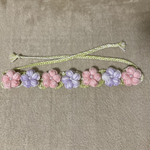 【🎊SALE】ビーズ付きお花チョーカー