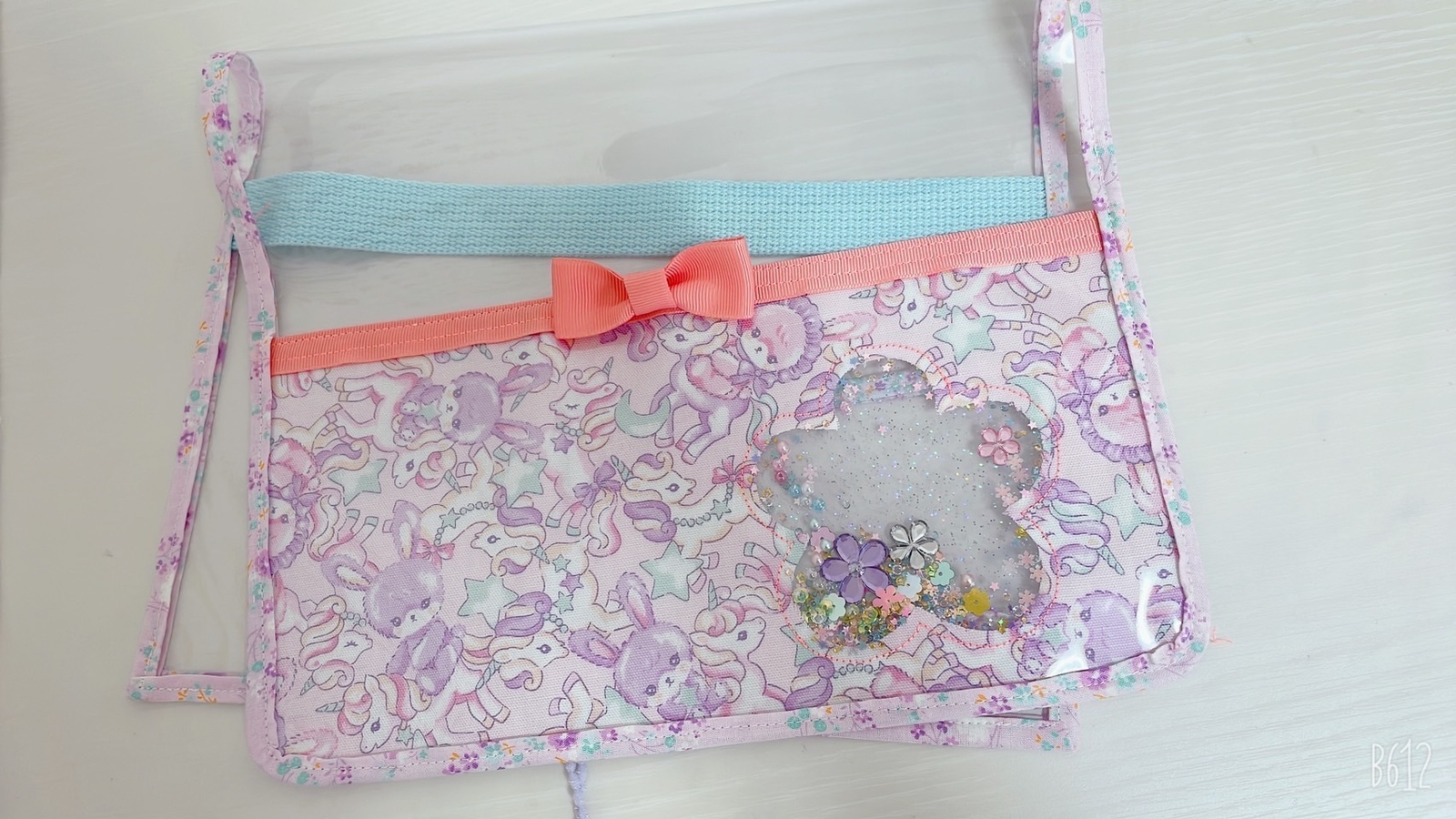 編み上げレースアップ全フリルお花付き ランドセルカバー