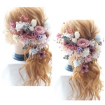 haruuuruuu様専用ページ♡くすみピンクドレスヘッドドレス♡