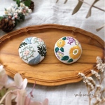 Y様専用ページ【紫陽花とひまわりのブローチ】