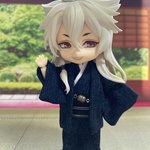 ねんどろいどどーる　男の子　着物　羽織　帯