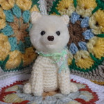 r様ご注文品 あみぐるみ☆ポメラニアン