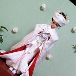 ドール　白無垢　花嫁衣裳