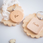 オリジナルネームキーホルダー〈name key ring3〉 自分のお名前キーホルダー作ってみませんか？　命名書　出産記念日　1stバースデー　お誕生日　出産祝い　プレゼント　席札 おしゃれ